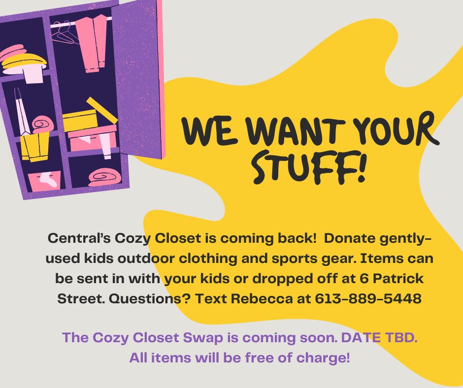 Cozy Closet Sale