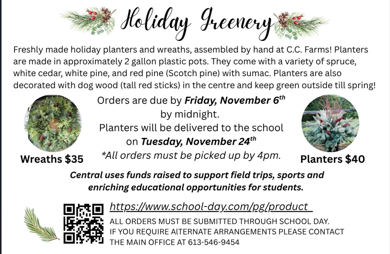 Holiday Wreaths planters 2026